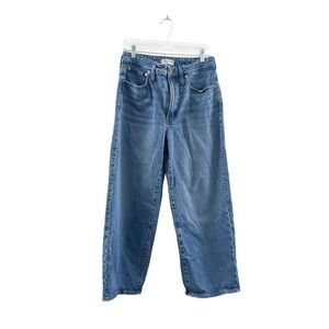Madewell The Curvy Perfect Vintage Wide-Leg Crop Jean | Size 30
